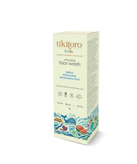 Tikitoro Kids Refreshing face wash| Pediatrician Approved | 100% Vegan with Saffron, Watermelon and Marshmallow Root | Cleanses, Purifies & Moisturises Skin | No Parabens & Sulphates (100 ml)