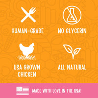 Full Moon Chicken Jerky Healthy All Natural Dog Treats Human Grade For Hip And Joint 6 oz