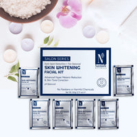 NutriGlow's Salon Series Facial Kit for Glowing Skin, Dullness Treatment, Suitable for All Skin Types, Unisex Facial Kit, At-Home Salon Glow, 60g