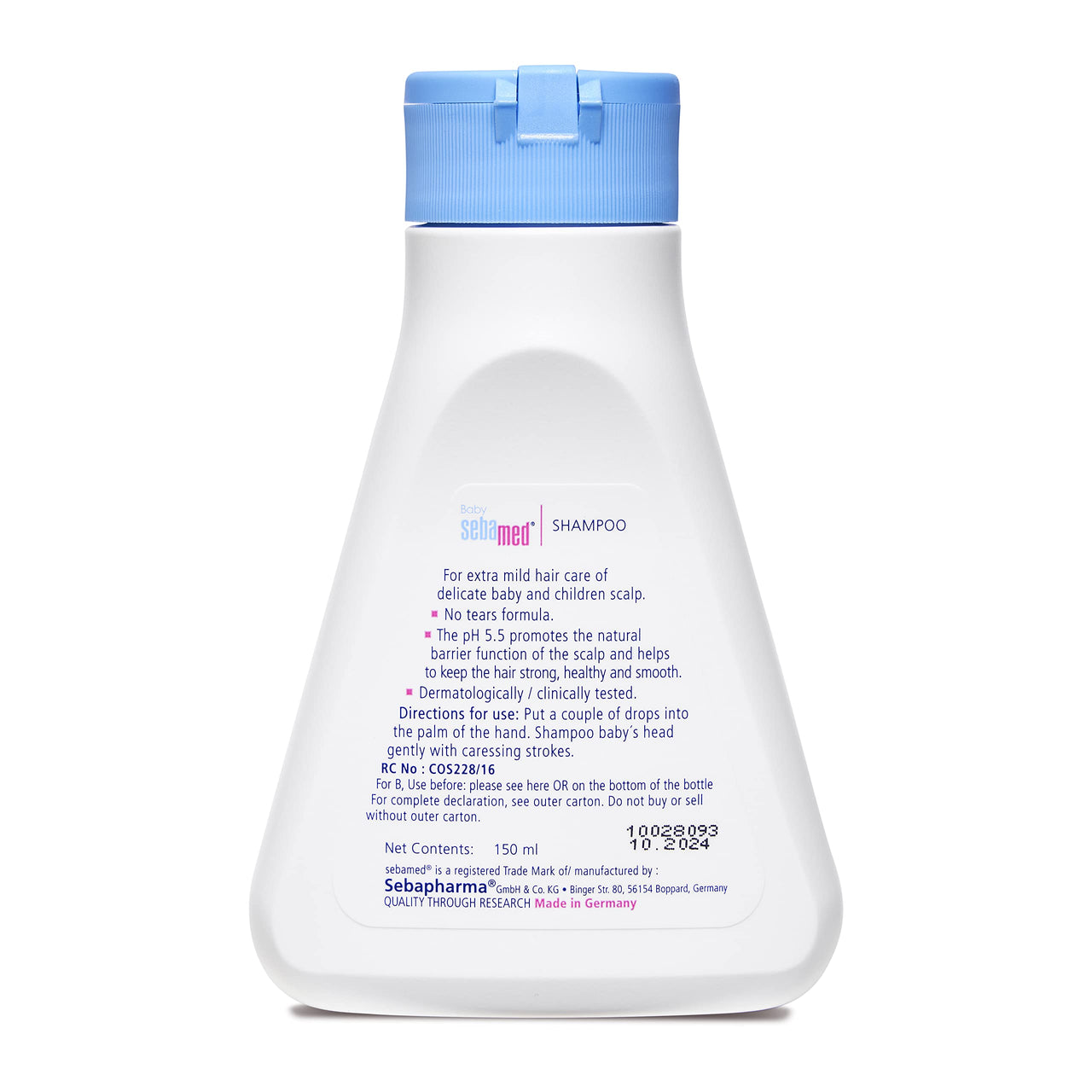 Sebamed Baby (Children) Shampoo, 150ml & Clear Face Foam, 50ml