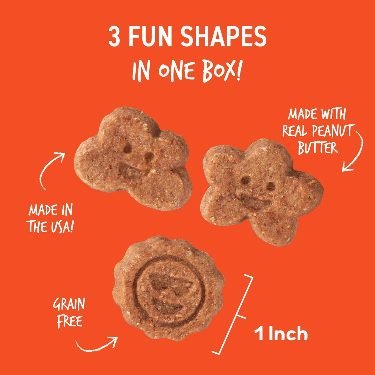 Cloud Star Wag More Bark Less Dog Treats, Grain Free Soft Chews, Peanut Butter & Apples 20 oz. Bag 20 Ounce (Pack of 1)