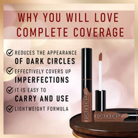 Forever52 Daily Life Easily Blendable Concealer For Face Makeup(Chocolate)Natural Finish,Liquid Light Weight Concealer-Cov011