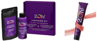 2.Oh! Italian-Peach Hair Color DIY Kit | Semi Permanent Color + Bleach for Highlights | With Plex & Argan Oil | Lightening Kit for Women & Men