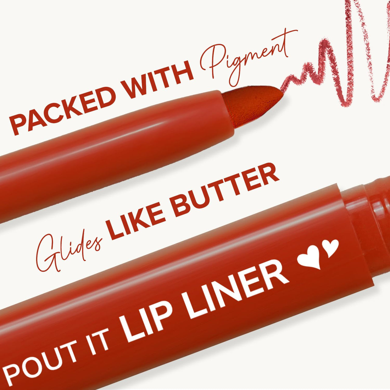Mila Beauté Pout it Lip Liner Set of 12 I Highly Pigmented, Long Lasting & Non Drying Formula Enriched with Squalene I Smooth and Precise Application | Matte Lip Liner Suitable for Indian Skin Tones