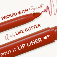Mila Beauté Pout it Lip Liner Set of 12 I Highly Pigmented, Long Lasting & Non Drying Formula Enriched with Squalene I Smooth and Precise Application | Matte Lip Liner Suitable for Indian Skin Tones