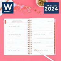 Cambridge 2024 Weekly & Monthly Planner, 5-1/2