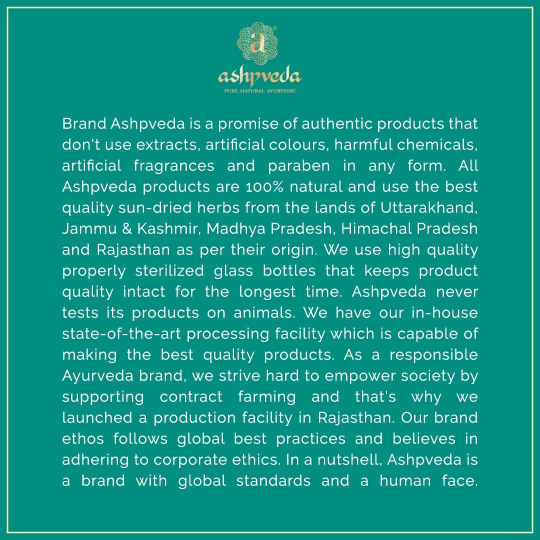 Ashpveda Gotu Kola and Green Tea Hair Wash Shampoo - Promotes Healthy, Silky-Smooth Hair - Natural Ingredients With Hair Frizz Control (30 ml)