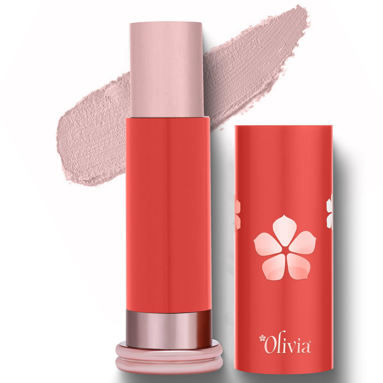 Olivia SkinSync Make Up Stick Foundation With SPF 25, Lightweight, Full Coverage Foundation With Natural Finish For Face Makeup, Waterproof & Sweatproof Foundation Stick - 15g| Shade - 02 Plum Pudding