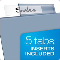 Cardinal Expanding Plastic Binder Dividers, Flexible Front Pockets Expand 1/4