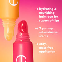 e.l.f. Cosmetics Squeeze Me More Lip Balm Duo, (2 count), Clear
