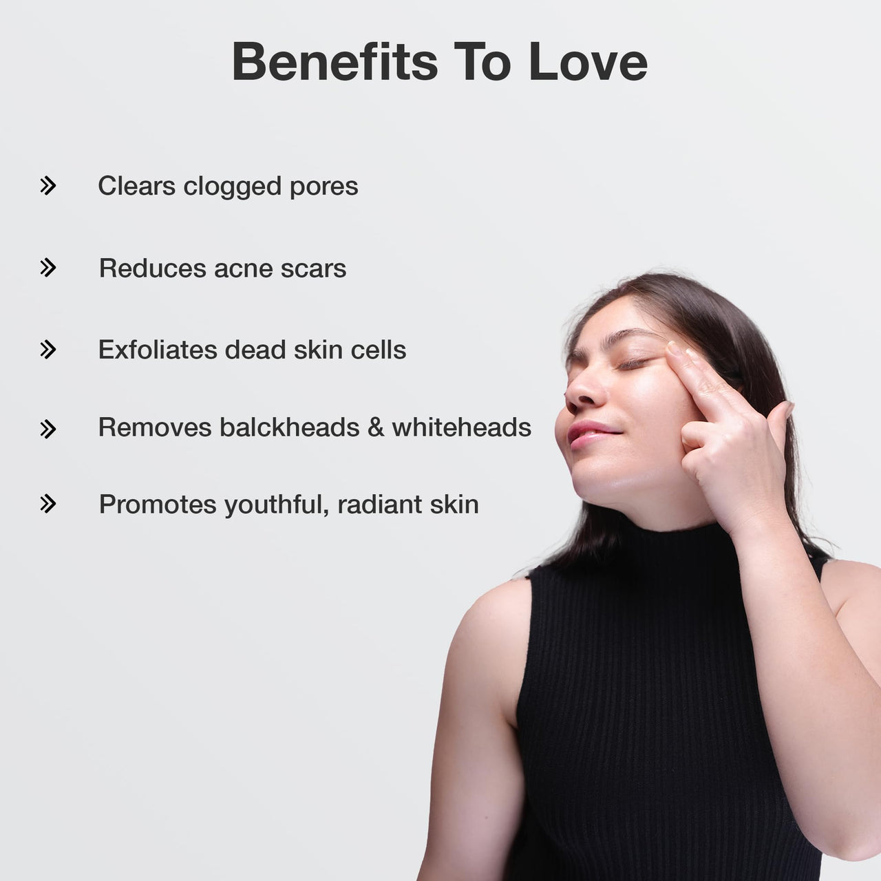 Cos-IQ Exfoliating Face Wash for Oily & Dry Skin | 2% Salicylic Acid BHA & 10% Glycolic Acid AHA | Sulphate-Free Anti-Acne Face Cleanser for Acne, Pimples, Skin Brightening, Dirt & Oil Control | 100ml