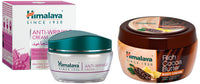 Himalaya Rich Cocoa Butter Body Cream, 200ml and Herbals Anti-Wrinkle Cream, 50g