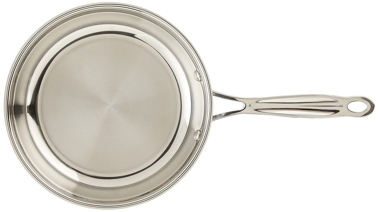 Cuisinart 722-20 8-Inch Chef's -Classic-Stainless-Cookware-Collection, 8", Open Skillet