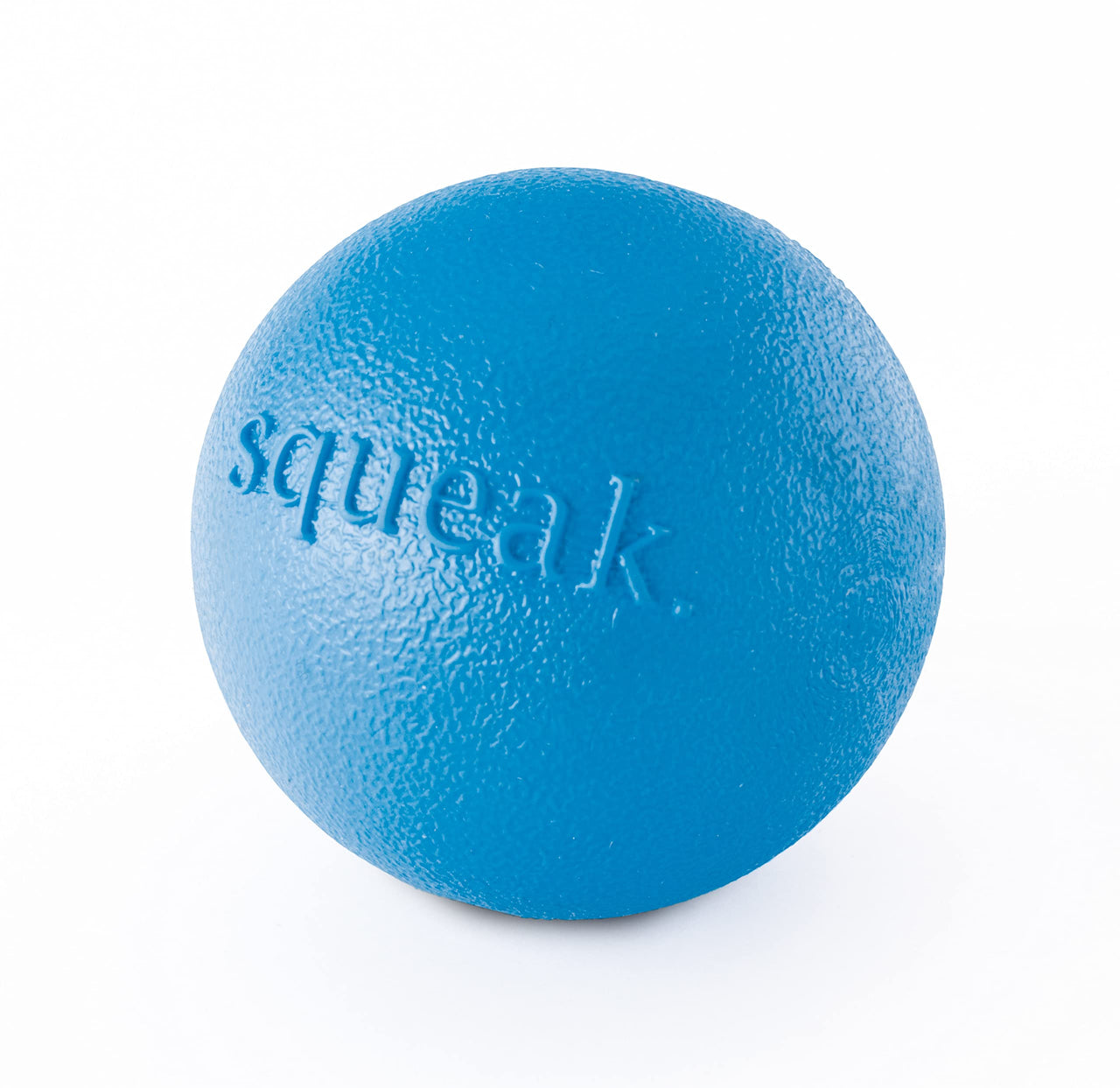 Outward Hound Orbee-Tuff Squeak Ball Blue Dog Fetch Toy Medium