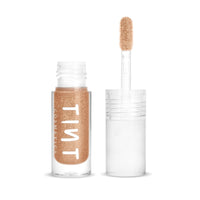 Tint Cosmetics 2.5ml Shimmery Nude Lipgloss, Non Sticky, Hydrating, Light Weight, Long Lasting, High Shine & Soft Natural Liquid Lip Gloss For Girls & Women (Caramel Latte)