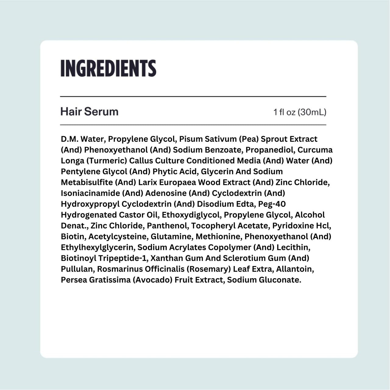 Ravel Advanced Hair Serum | 2.5% Capilia Longa + 3% Anagain + 2% Redensyl + 2% Adenosine, Rosemary & Pumpkin Seed | Promotes Hair growth | Hair Serum for Men & Women | 30ml