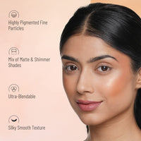 Swiss Beauty Ultra Blush Palette With Highly Blendable Shades | Pigmented Blusher For A Natural Flush | Shade-4, 16Gm|