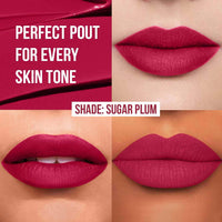 Insight Non Transfer Lip Color, Matte Finish, 4ml (14 Sugar Plum)