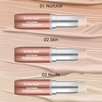 Seven Seas Full Matt Studio Concealer Stick (03_Nude Beige) | Medium to Full Coverage, Oil Free Concealer Stick for Women | Long Lasting and Blendable Concealer for Face Makeup