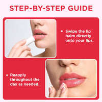 ORGATRE Strawberry Lip Balm for women 3.2gm | SPF 30 PA++ | Lip Balm for Dark Lips, Pigmentation, Dry & Chapped Lips | Ceramide & Peptide