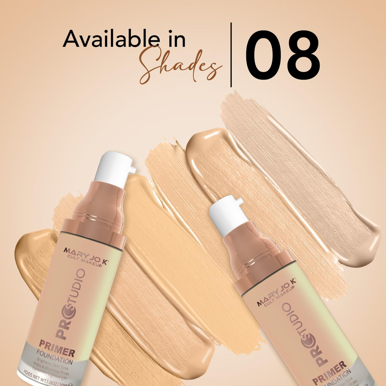 Mary Jo K Pro Studio Foundation Primer 01, 30 ml