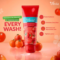 Olivia De-Tan Face Wash with Tomato Juice -50g