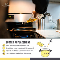 CARAWAY Certified Organic Moringa Seed Oil Cold pressed - 100% Pure Oil for Hair, Face and Skin - 50 ml