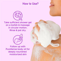 PureSense Hyaluronic Acid + Niacinamide Berry Blast Body Wash Shower Gel | Deep Clean & Intense Hydration | Help Reduce Flakes & Itchiness | For Dry Skin | No Paraben | For Men & Women | 310ml