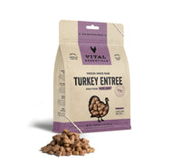 Vital Essentials Freeze Dried Raw Dog Food, Turkey Mini Nibs Entree, 5.5 oz 5.5 Ounce (Pack of 1)
