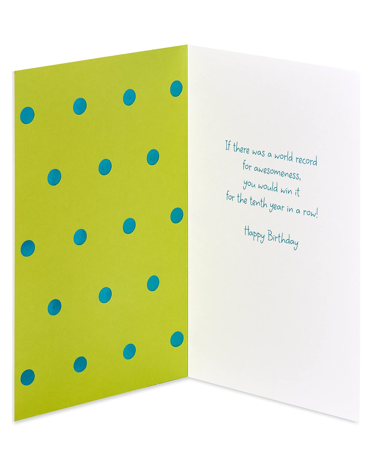 American Greetings 10th Birthday Card (Big 10) Big 10