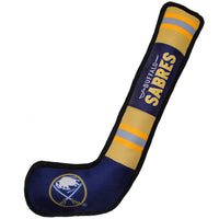 Pets First NHL Buffalo Sabres Stick Toy for Dogs & Cats. Play Hockey with Your Pet with This Licensed Dog Tough Toy Reward! 16 inches long Hockey Stick Toy