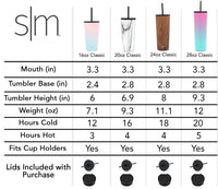 Simple Modern Insulated Tumbler with Lid and Straw | Iced Coffee Cup Reusable Stainless Steel Water Bottle Travel Mug | Gifts for Women Men Her Him | Classic Collection | 20oz | Carrara Marble Pattern: Carrara Marble