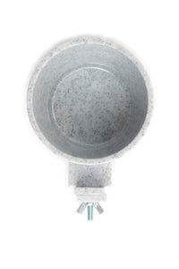 Lixit Quick Lock Removable Dog Kennel Bowls for Wire and Soft Sided Crates (10oz Wire Crate, Granite) 10oz Wire Crate