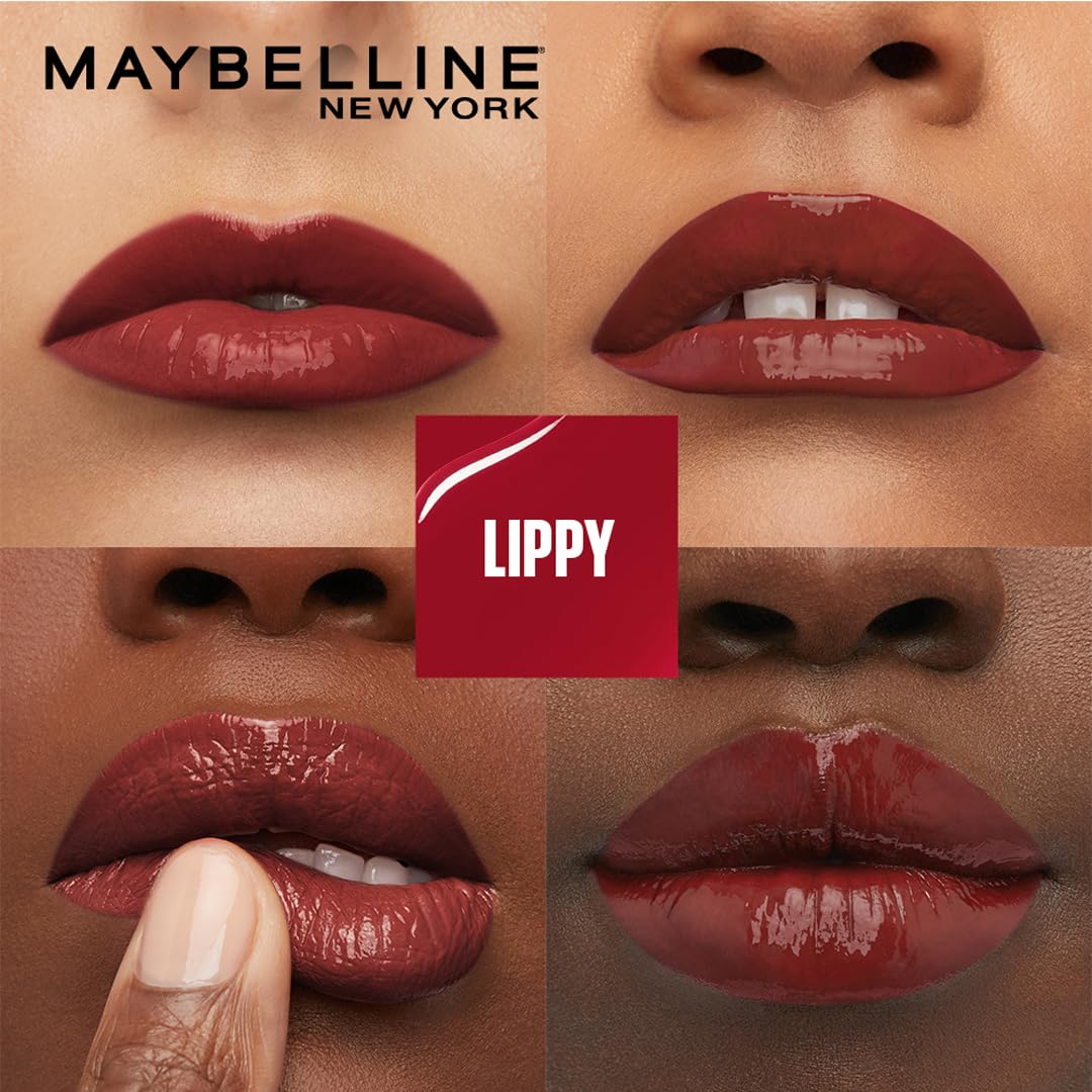 Maybelline New York Liquid Matte Lipstick, Long Lasting, 16hr Wear, Superstay Matte Ink, Artist, 5ml & High Shine Gloss, Lasts for 16 HRs, Enriched With Vitamin E & Aloe, SuperStay Vinyl Ink, Lippy