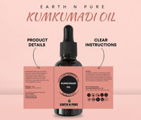 Earth N Pure Kumkumadi Tailam Face Oil Enriched with Saffron and 24 Powerful Herbs, Natural & Therapeutic Grade 100 ml