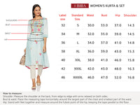 BIBA Women's  Cotton A-Line Kurta