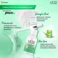 Lacto Calamine 2% Salicylic Acid Serum | 30ml | Face Serum For Acne, Blackheads, Oil control & Open Pores | Serum For Clear Skin | Face Serum for Women & Men | Dermatologically Tested & Fragrance Free