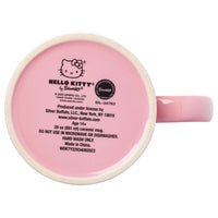 Silver Buffalo Sanrio Hello Kitty Whimsical Pastel Mug with Stars, Rainbows, and Bows, 20 Ounces