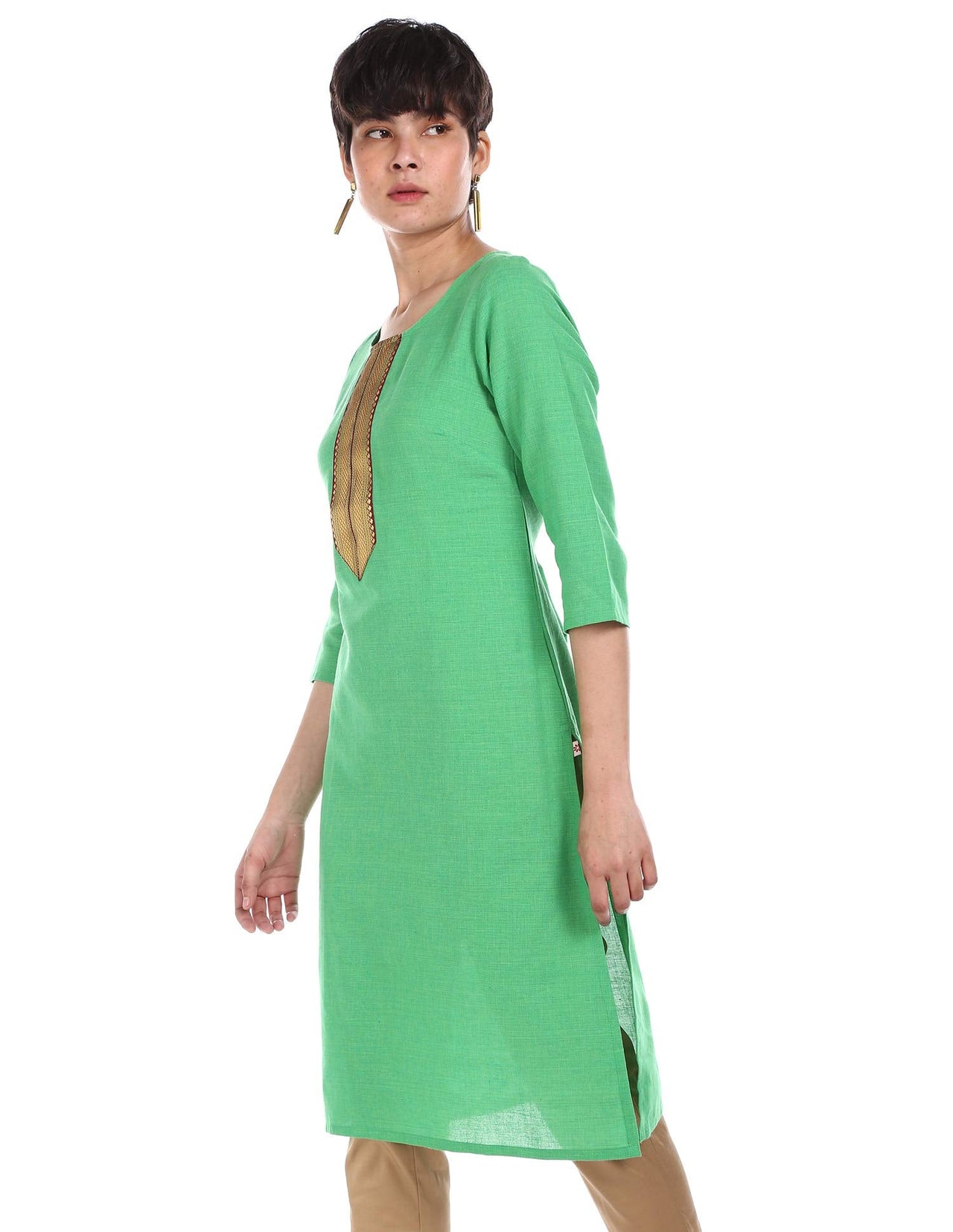 Karigari by Unlimited Women Cotton Kurta
