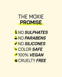Moxie Beauty HydroRepair Routine | Sulfate-Free Shampoo + Protein-Enriched Conditioner + Hydrating Serum | Complete Hair Repair & Frizz Control | Strengthening & Moisture Lock | 200ml + 175ml + 50ml