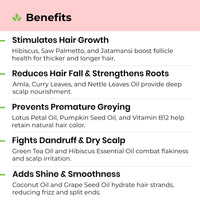 Avimee Herbal Javakusum Hibiscus Hair Oil | For Soft & Silky Texture | Loaded with Vitamin C, Flavonoids, Amino Acids, Mucilage Fiber, and Antioxidants | 100 mL | Pack of 2