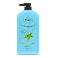 TryOnes Cool Menthol Anti Dandruff Shampoo for Women & Men Fights Dandruff | Soothes Scalp & Revives Hair, 1L