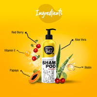 Wagging Tails Slick & Shine 5-In-1 Pet Shampoo-200 Milliliter Deodorize & Moisturise The Skin|Remove Dirt Help To Repair Damaged Hair Anti-Itching & Anti-Dandruff Deep Cleanser All Breed Dog & Cat