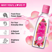 Iba Pure Rose Water, 105 Ml (Pack of 2)
