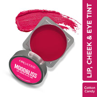Orgatre Moodbliss Lip, Cheek & Eye Tint with Goodness of Kojic Acid and Retinol, Nourishes & Hydrates Dry Chapped Lips (Cotton Candy, 8GM)