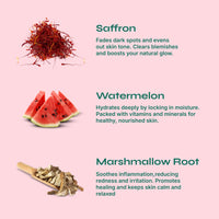 Tikitoro Kids Refreshing face wash| Pediatrician Approved | 100% Vegan with Saffron, Watermelon and Marshmallow Root | Cleanses, Purifies & Moisturises Skin | No Parabens & Sulphates (100 ml)