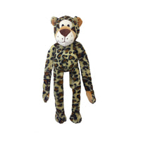Multipet Swingin 19-Inch Large Plush Dog Toy with Extra Long Arms and Legs with Squeakers