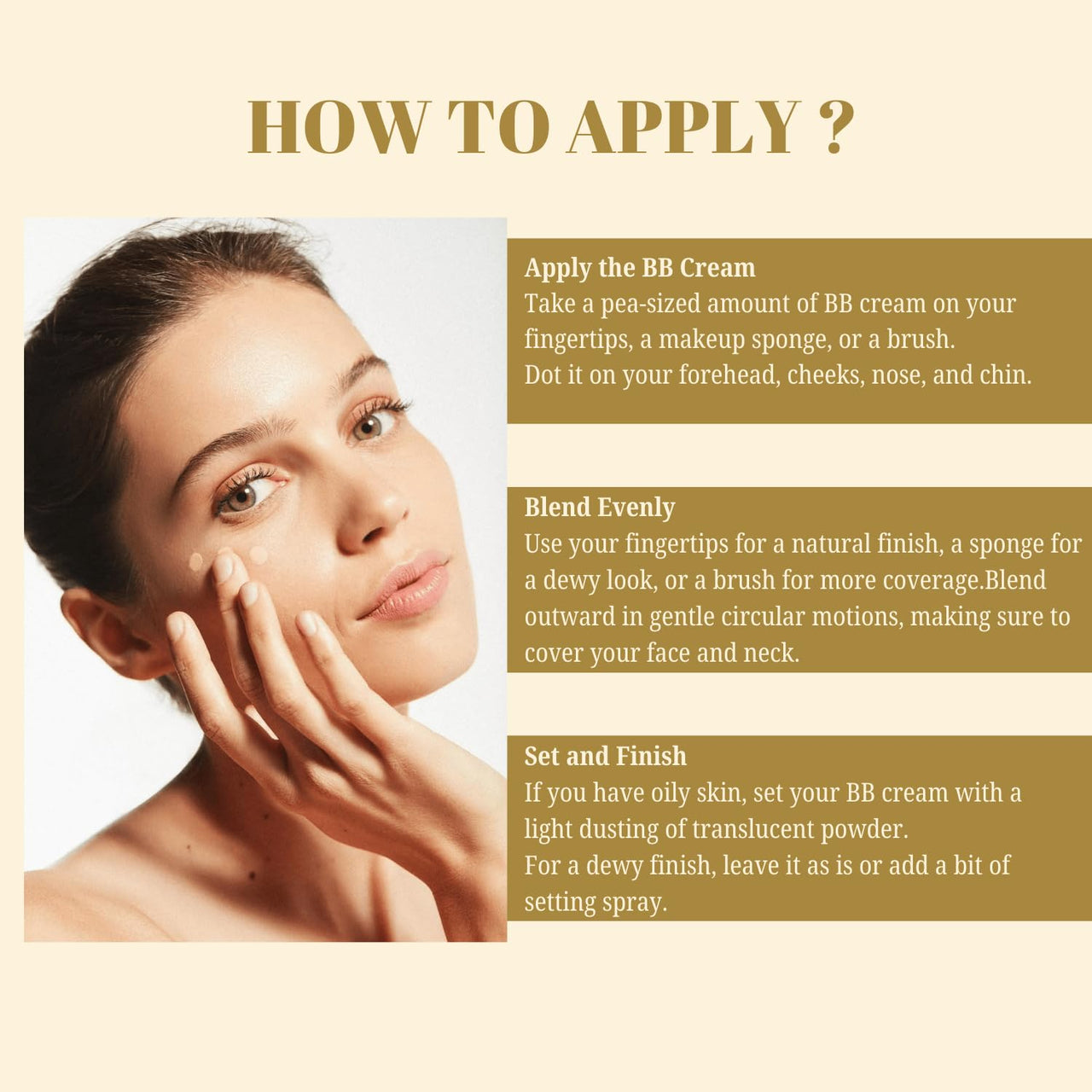 Lakyou Beauty 9 in 1 BB Cream | Light Weight | Long Lasting | Up To 24Hrs Hydration | Even Skin Tone | SPF-15 | Shade-05(Rich Nude) | 80g
