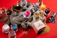 Loose Glitter Eyeshadow powder shiney Glitter (Graphite)