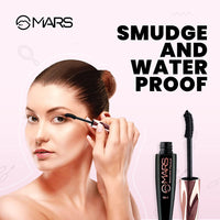 MARS Fabulash Volumising Mascara & MARS Creamy Matte Long Lasting Lipstick for Women Combo